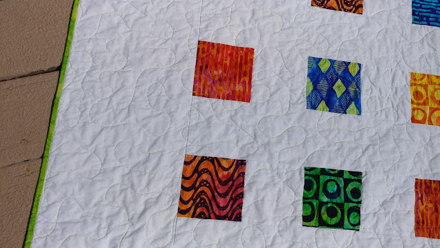 Only 25 charm squares can make a 60" square throw quilt!