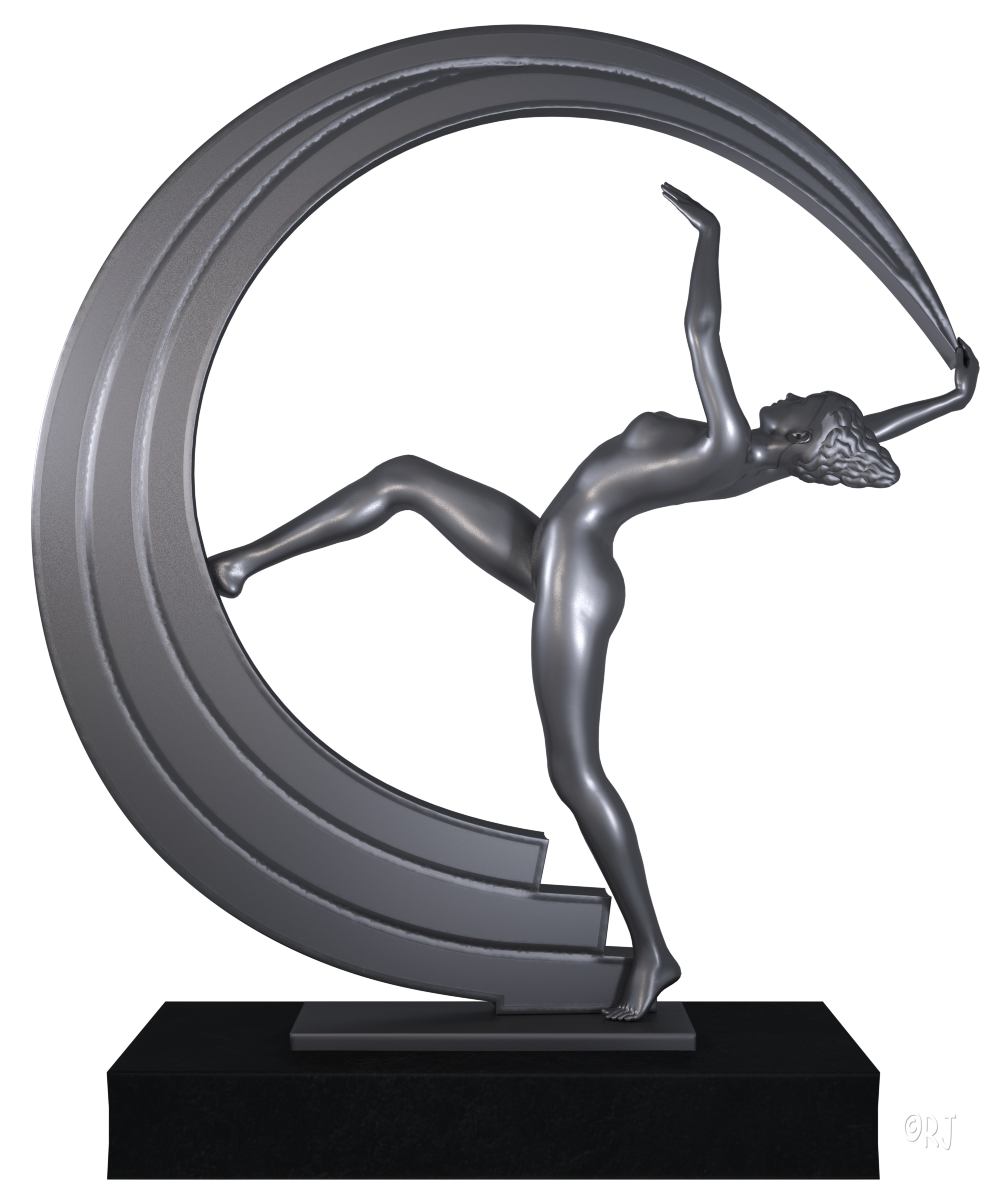 RJs DazZariffic Spot Art Deco Statuettes II