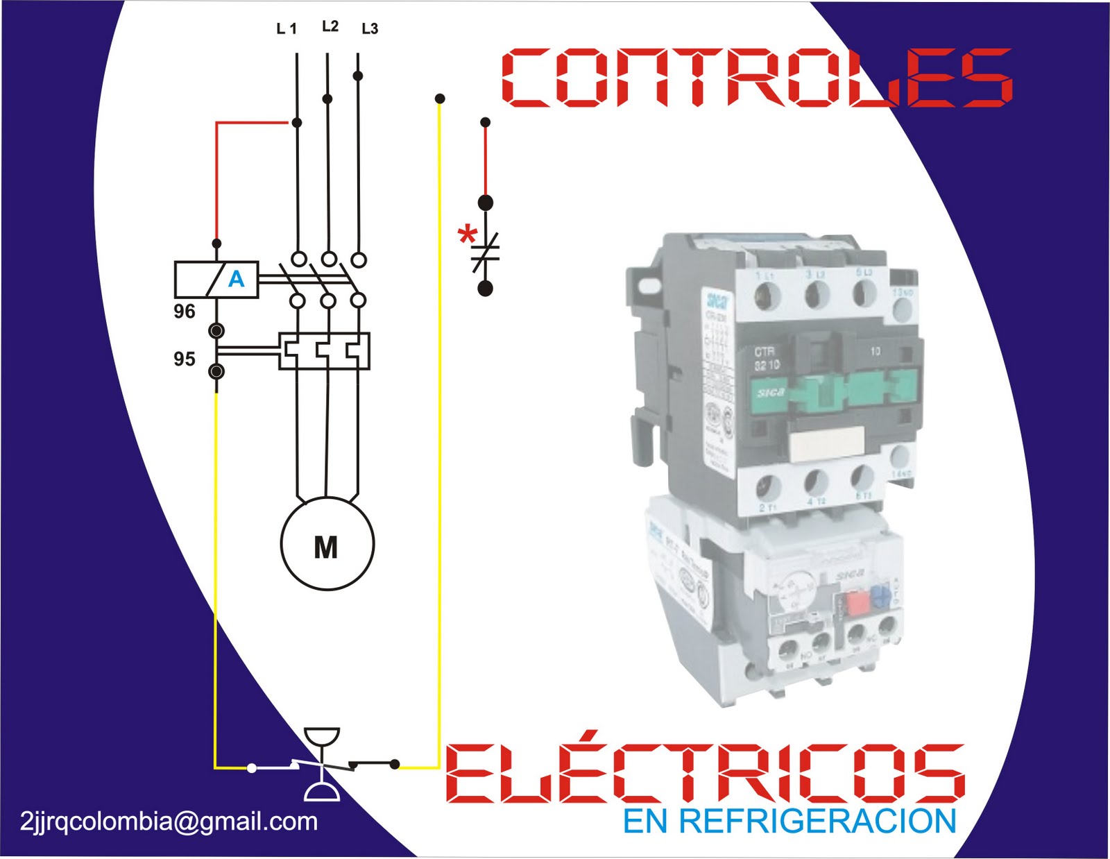 JJREFRIGERACION: CONTROLES ELECTRICOS+ BASICOS + CUARTO FRIO