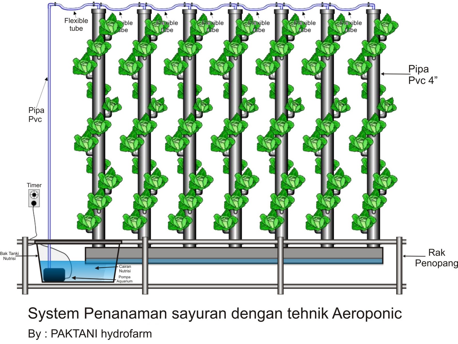 Kelebihan dan Kekurangan Masing-masing Teknik Pada Sistem Hidroponik