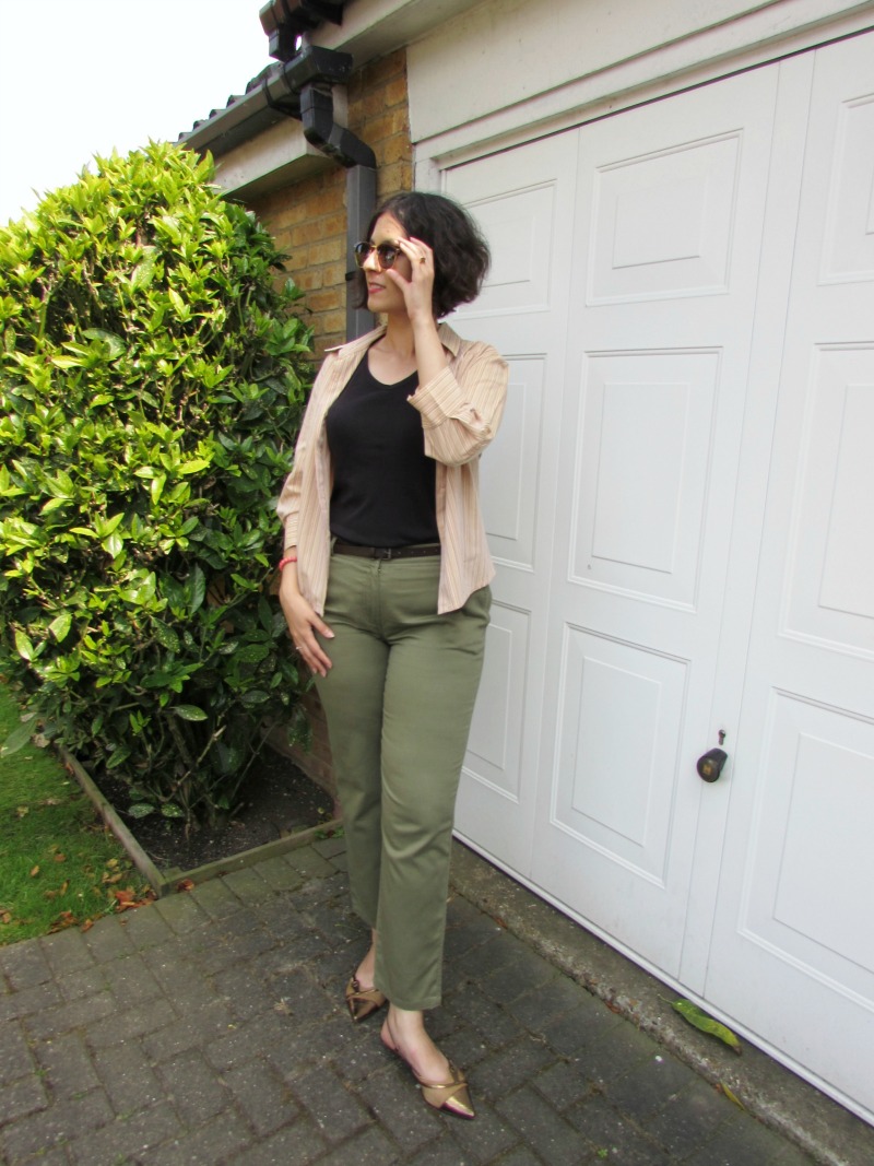 How I wear khaki trousers summer 2016 How I wear khaki trousers summer 2016