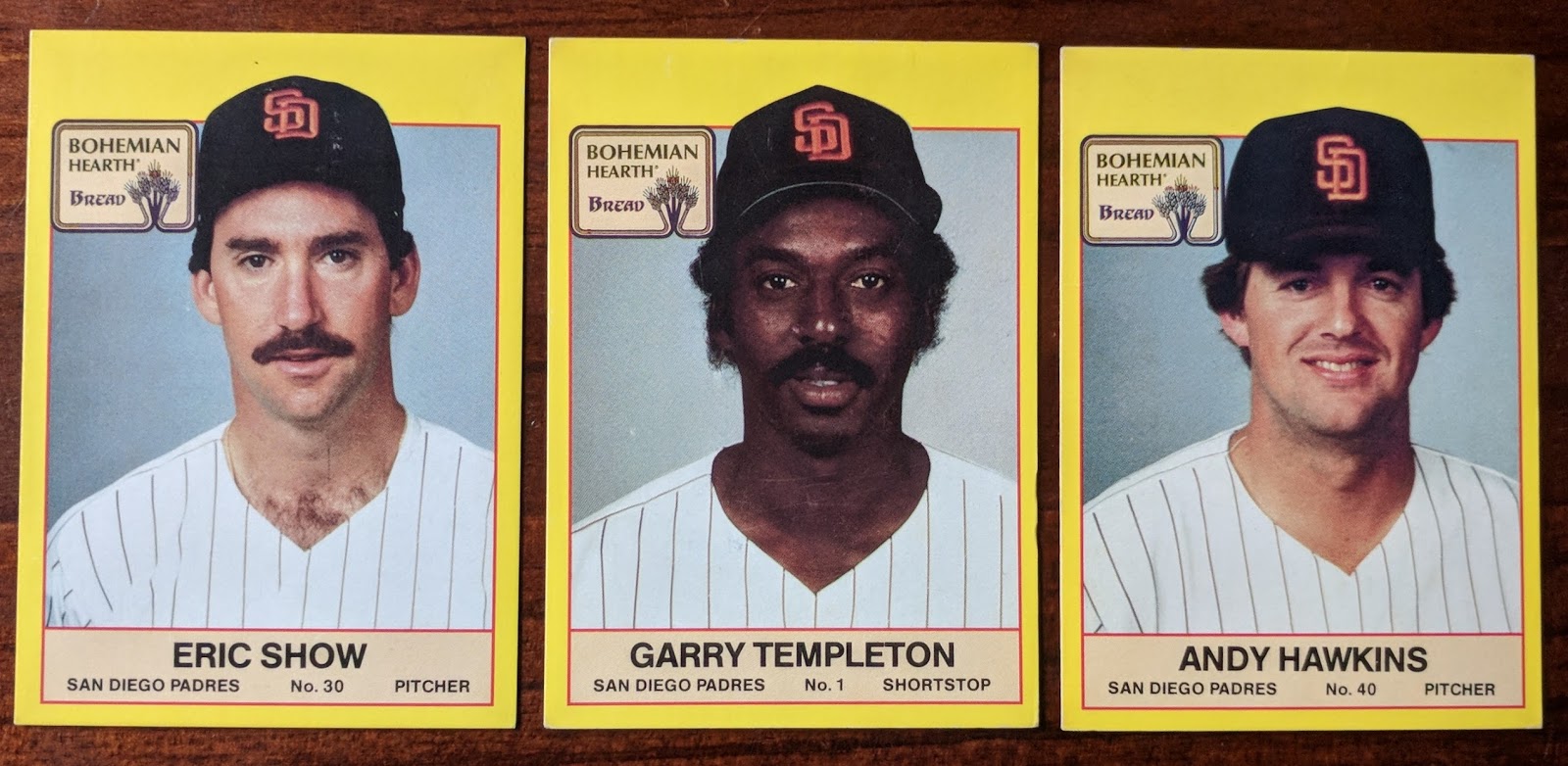 Baseball Card Breakdown A Taste of Burbank