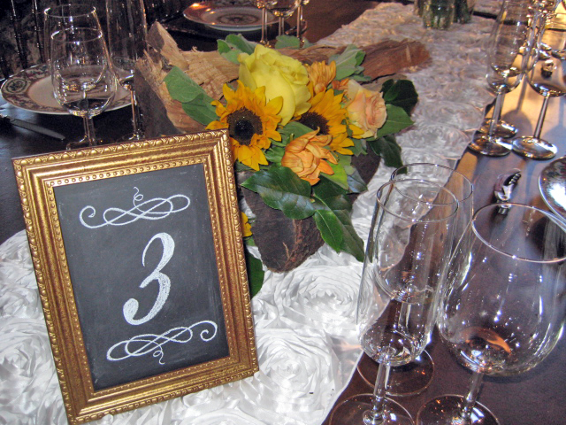 Easy Diy Chalkboard Table Numbers Love Paper Paint