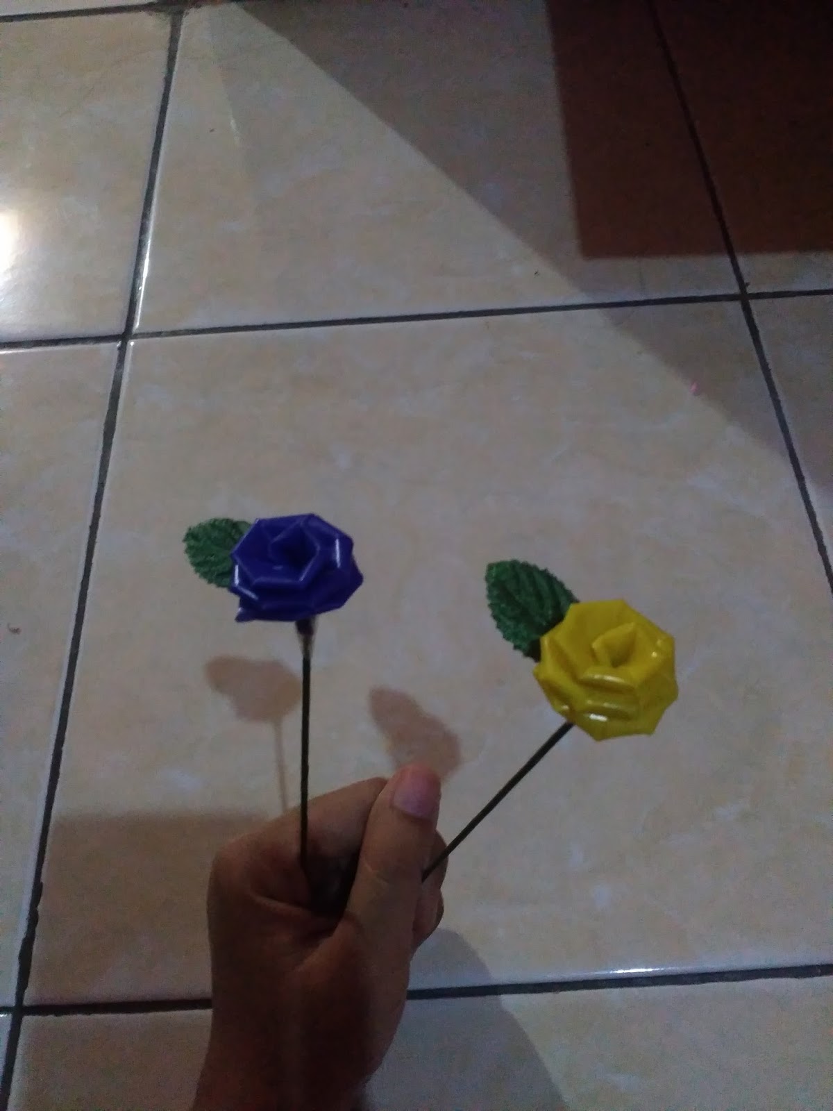 Aku Kerajinan Bunga Dari Sedotan