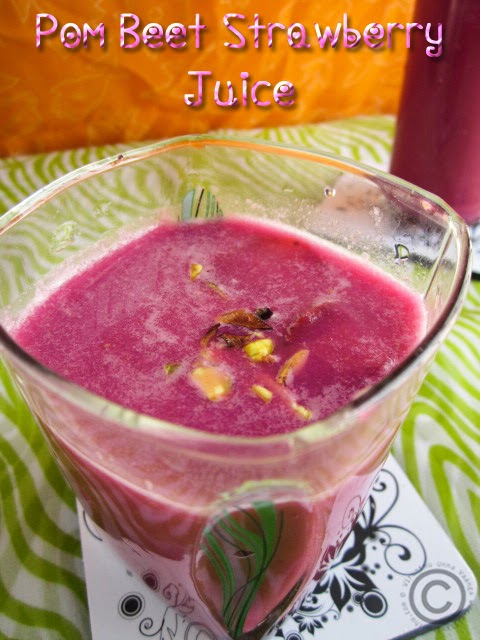 strawberry-beetroot-smoothie