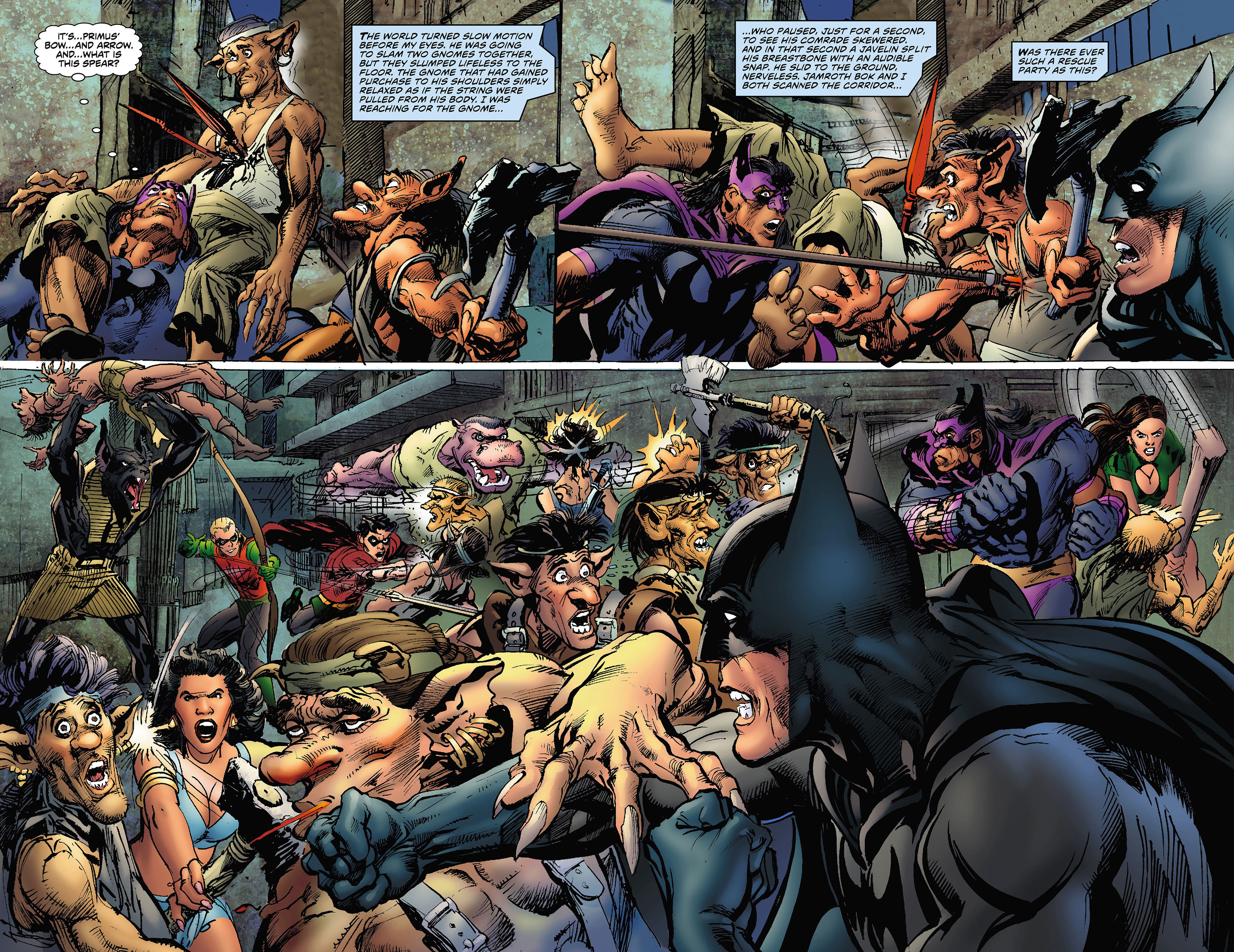 Read online Batman: Odyssey comic -  Issue #5 - 21