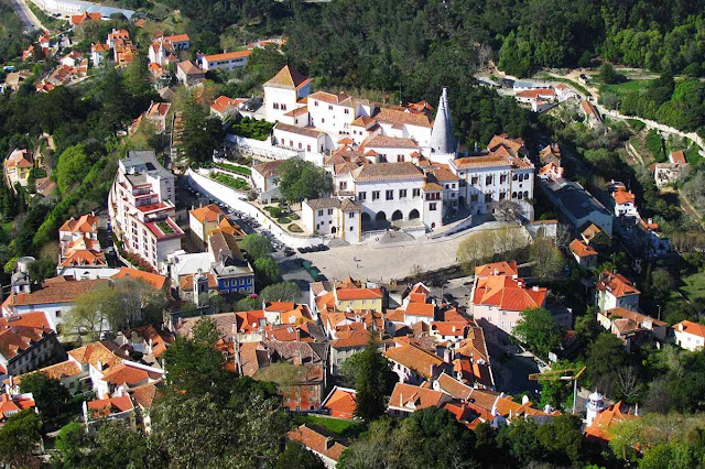 Sintra, vista aérea