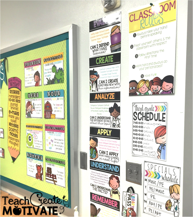 My Classroom Reveal! Teach Create Motivate