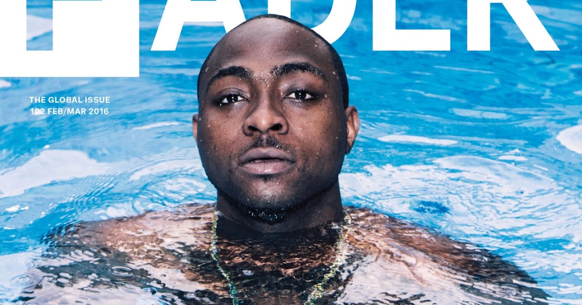 mannyblogspot Davido covers Fader Magazine with a Revealing Interview