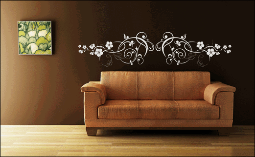 ديكورات الحوائط قسم هندسة الديكور