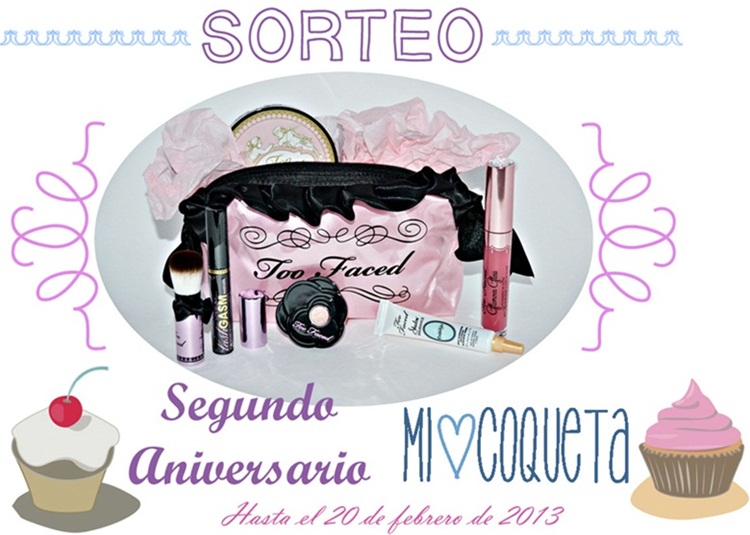 SORTEO Segundo Aniversario "MI COQUETA"