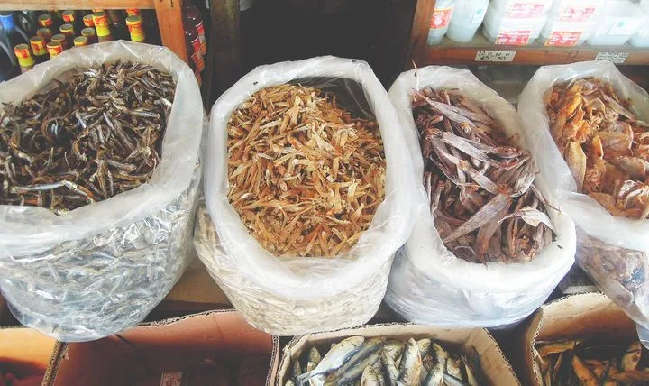 Dried fish pasalubong from Baler
