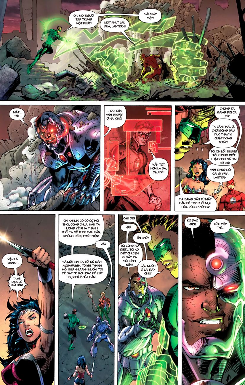 Justice League chap 5 trang 21