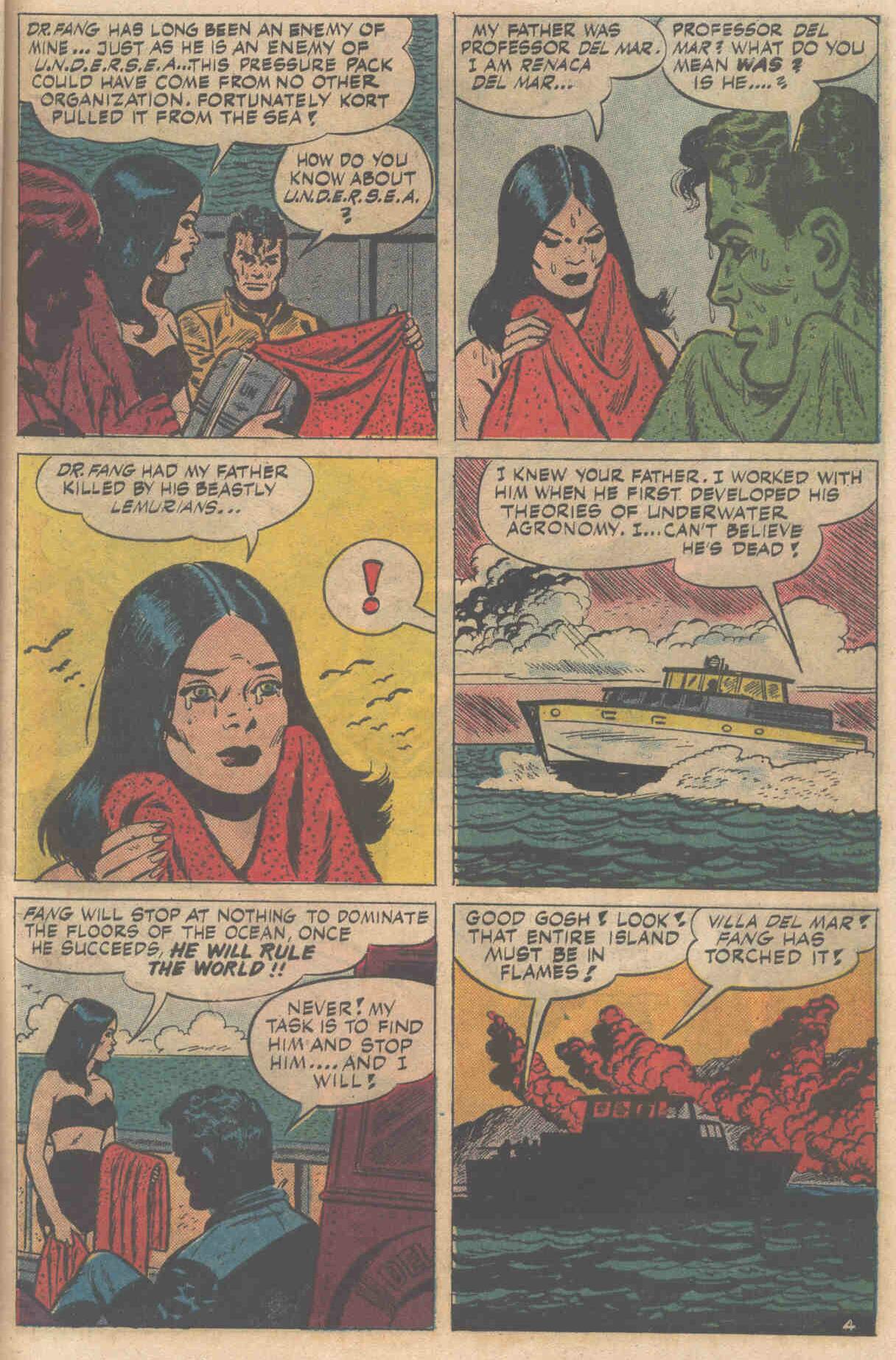 Read online Undersea Agent comic -  Issue #1 - 21