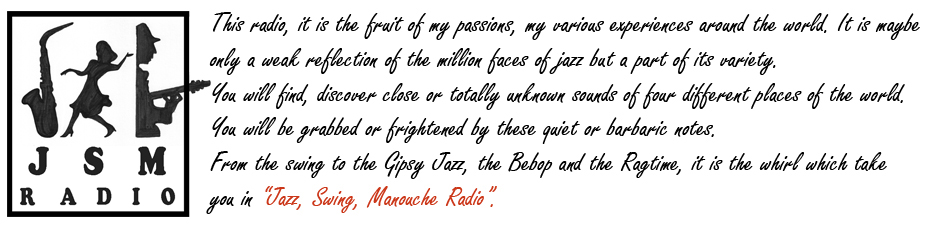 Jazz, Swing, Manouche Radio (english)