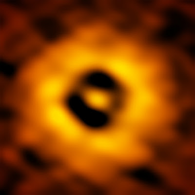 Planet formation in Earth-like orbit around a young star Planet formation in Earth-like orbit around a young star