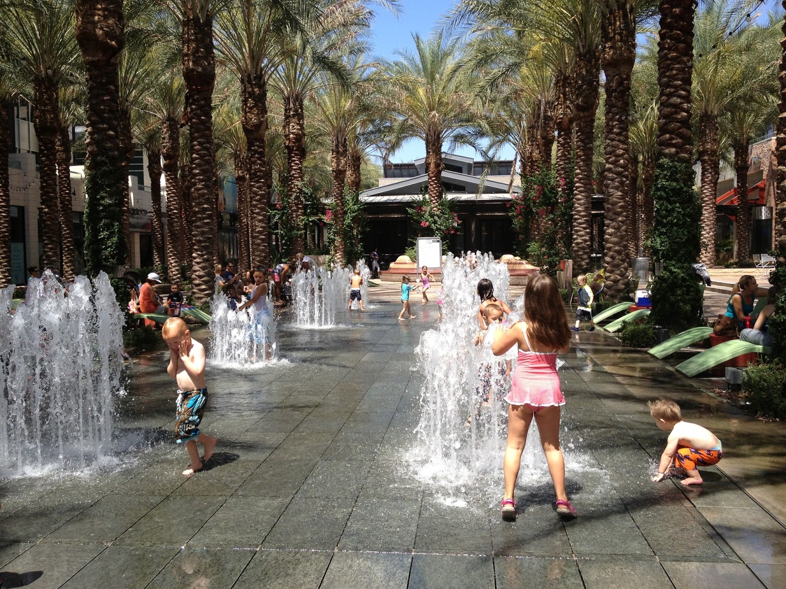 Love Always, Paola SCOTTSDALE QUARTER SPLASH PAD
