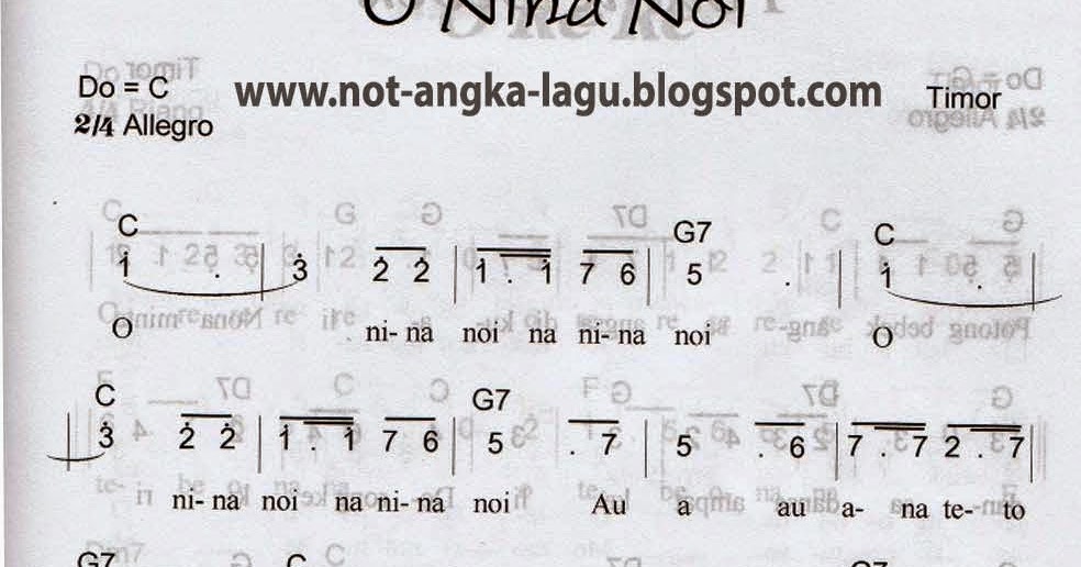 Kumpulan Lagu Anak Dan Not Angka Sacin Quotes