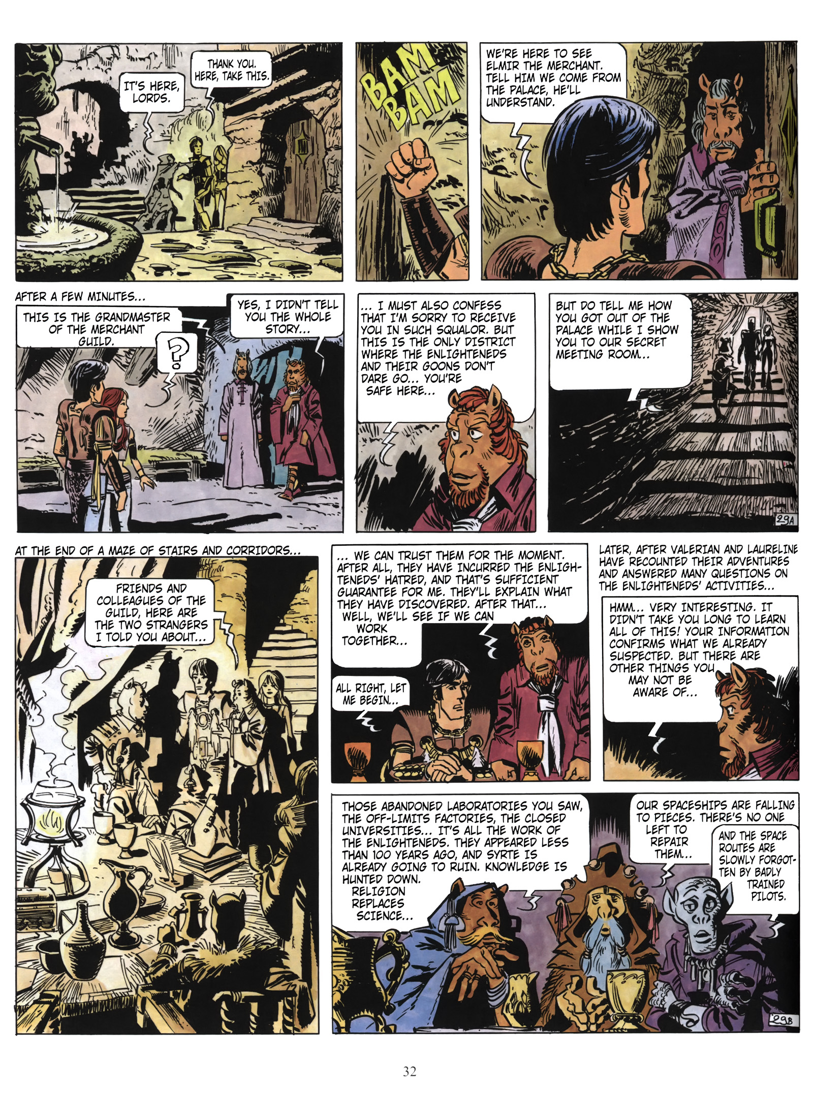 Read online Valerian and Laureline comic -  Issue #2 - 34
