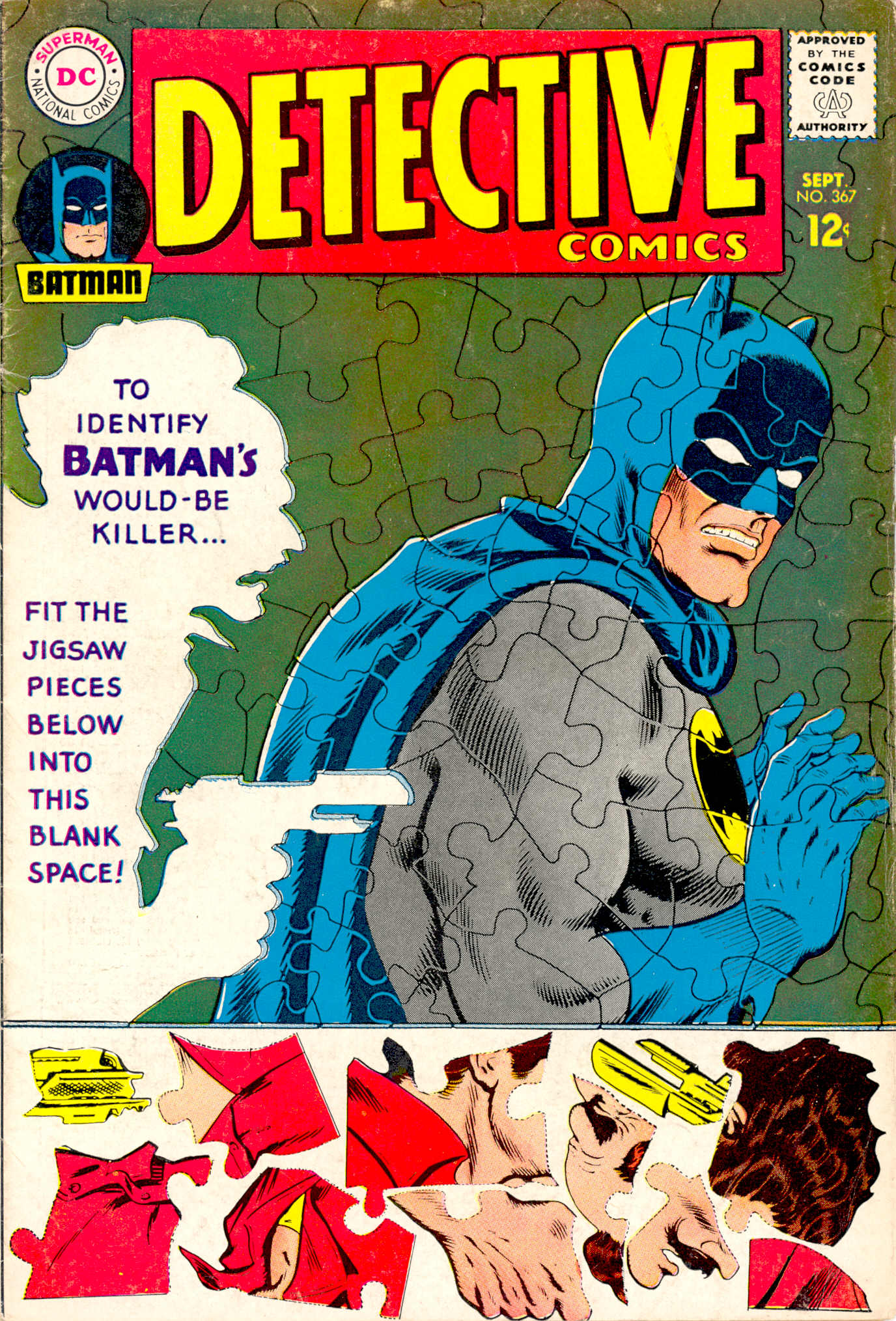 Read online Detective Comics (1937) comic -  Issue #367 - 1