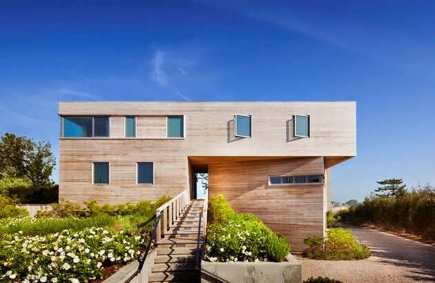 Bayside House Design With Integrates Elements Of A Conventional Beach House