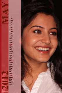 Anushka Sharma Calendar 2012 New Year 2012