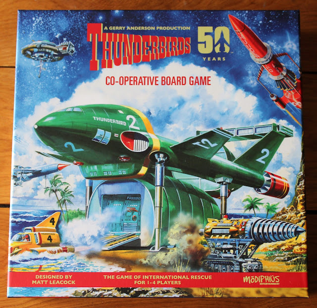 Thunderbirds Co-operative Board Game by Matt Leacock - review | Random Nerdery