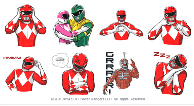 Sticker Situations | Sentai Rangers