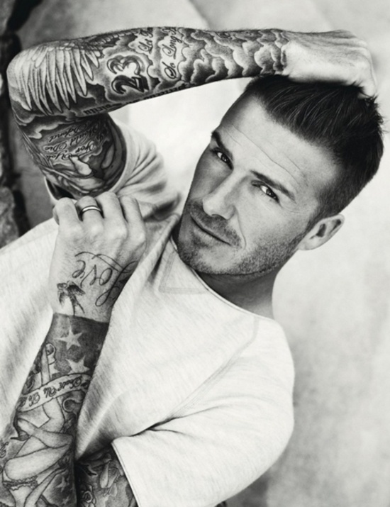 David Beckham's Tattoos | Typecast