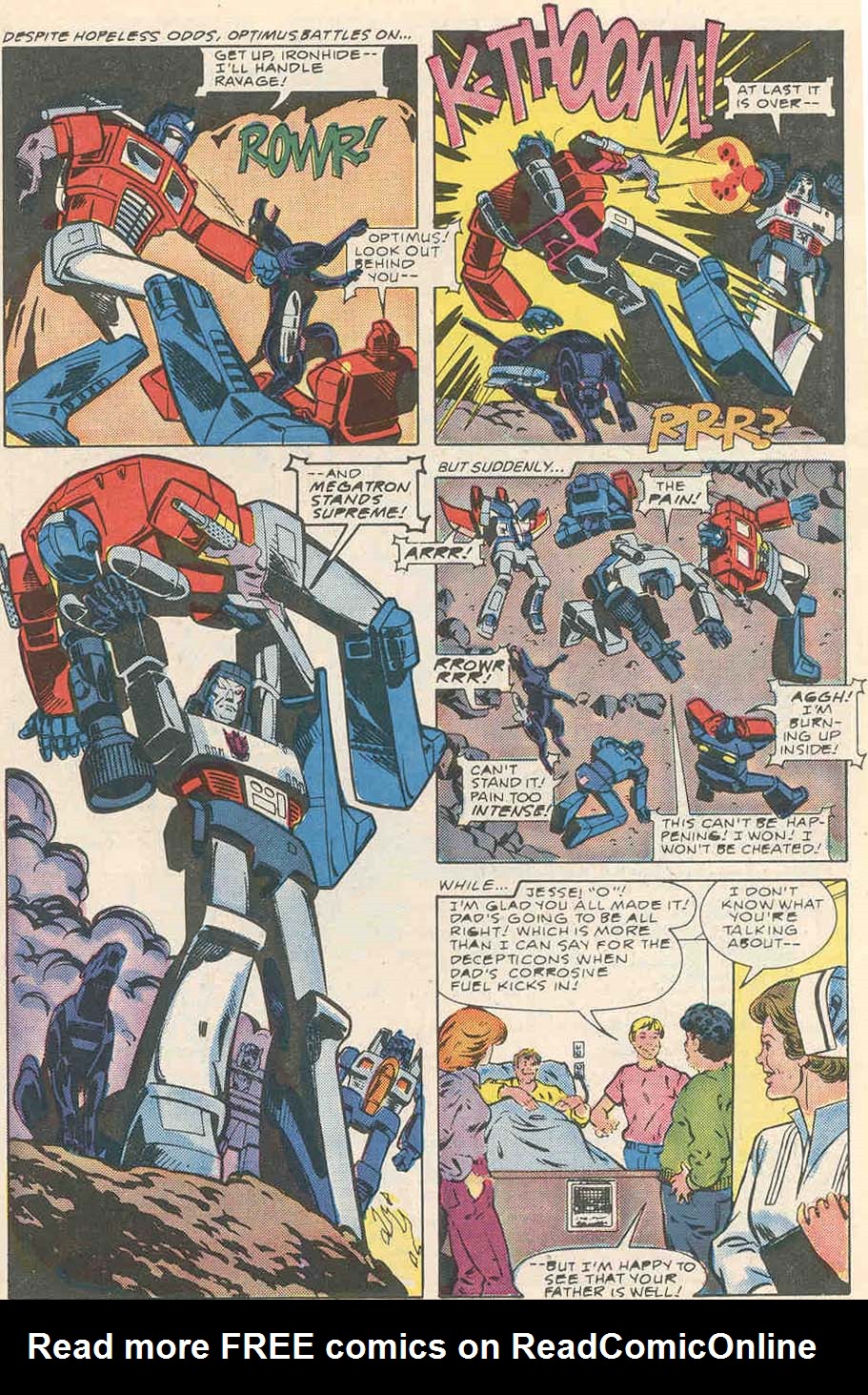 Read online The Transformers (1984) comic -  Issue #4 - 21