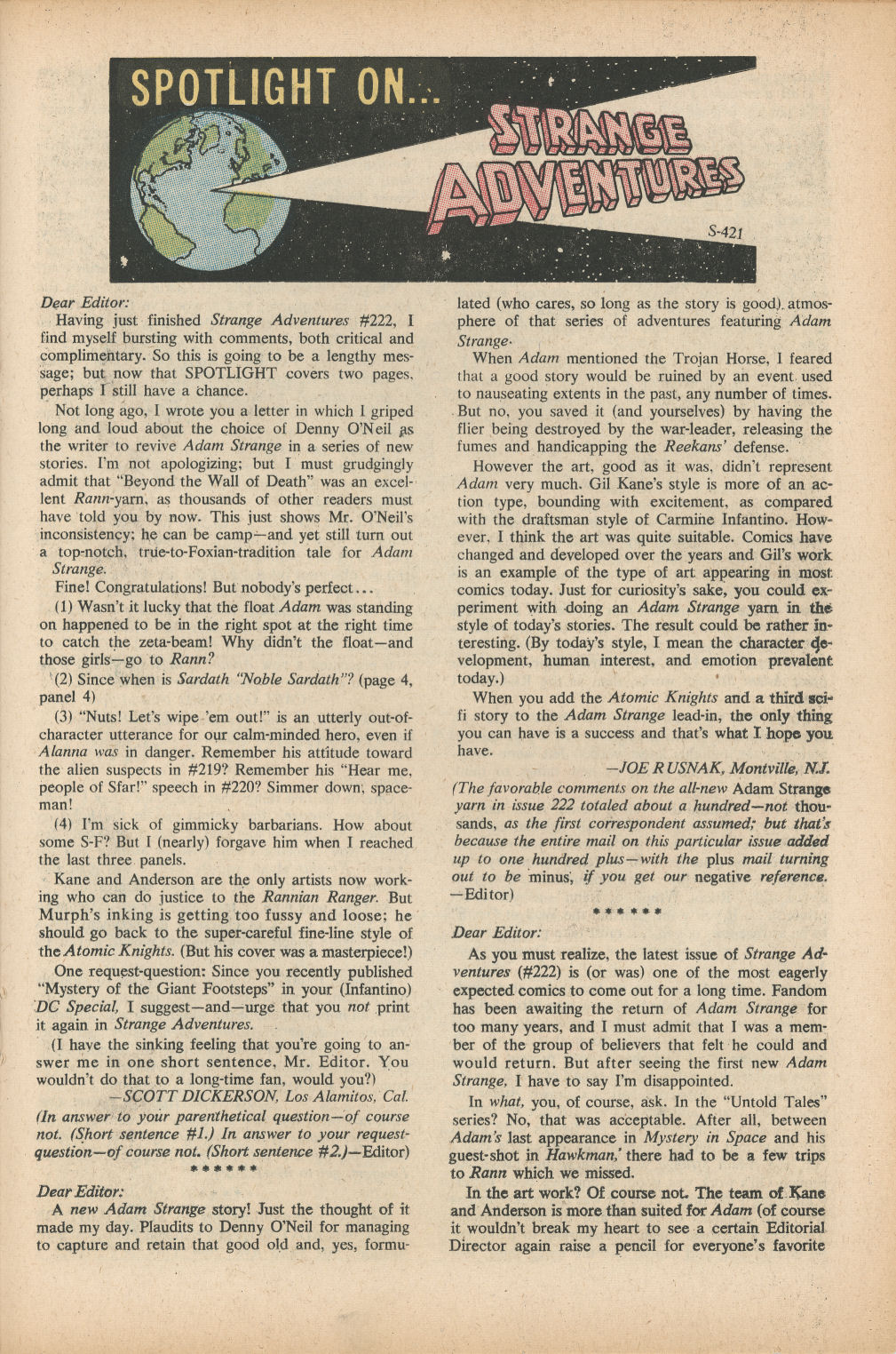 Read online Strange Adventures (1950) comic -  Issue #224 - 21