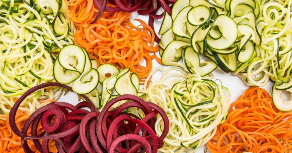Spiral Cut Vegetables Instead Of Pasta? Yes!!