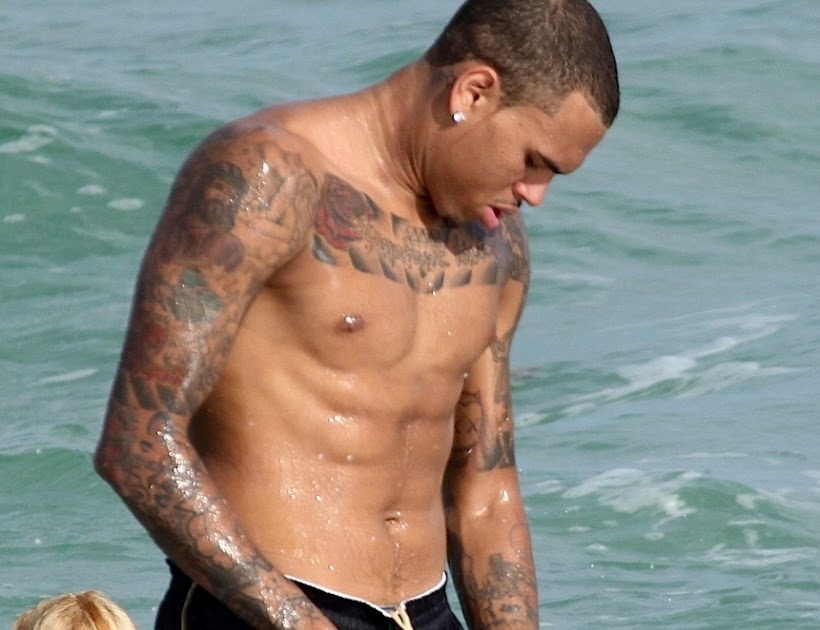 Celebrity Tattoos - Chris Brown Tattoo.