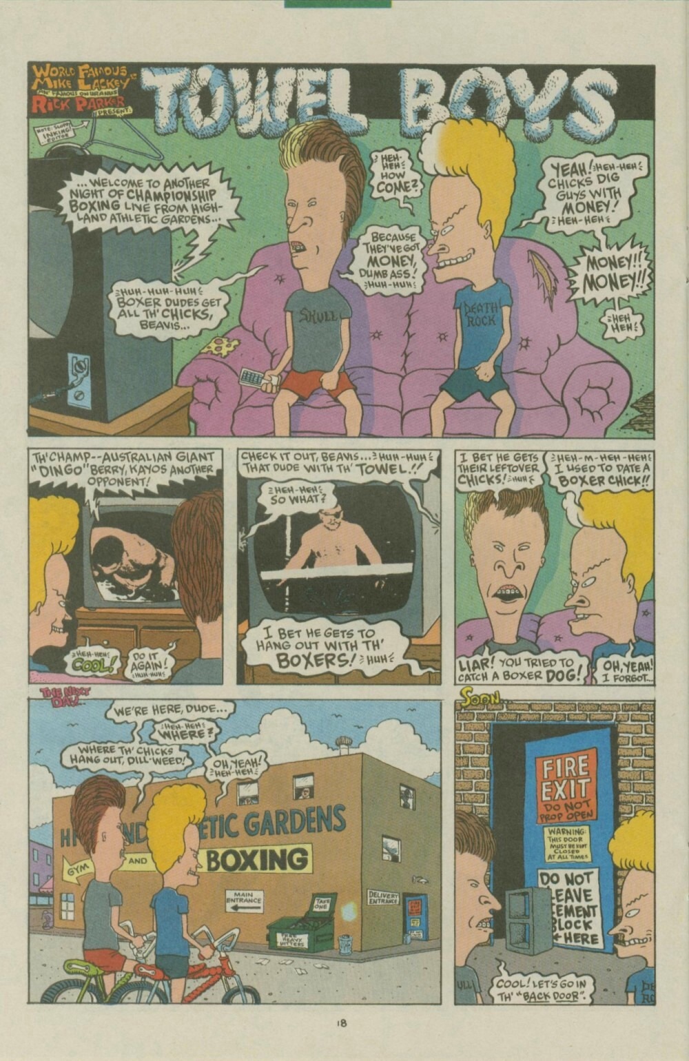Read online Beavis and Butt-Head comic -  Issue #5 - 18