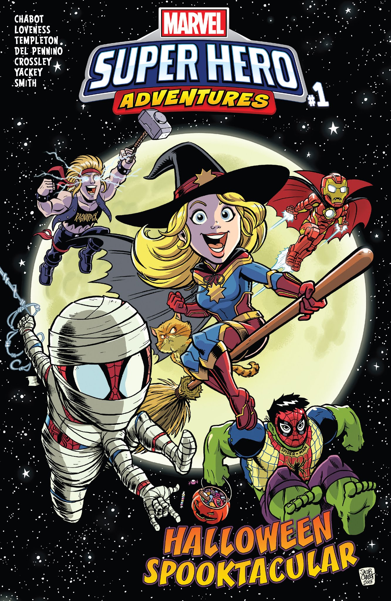 Read online Marvel Super Hero Adventures: Captain Marvel - Halloween Spooktacular comic -  Issue # Full - 1