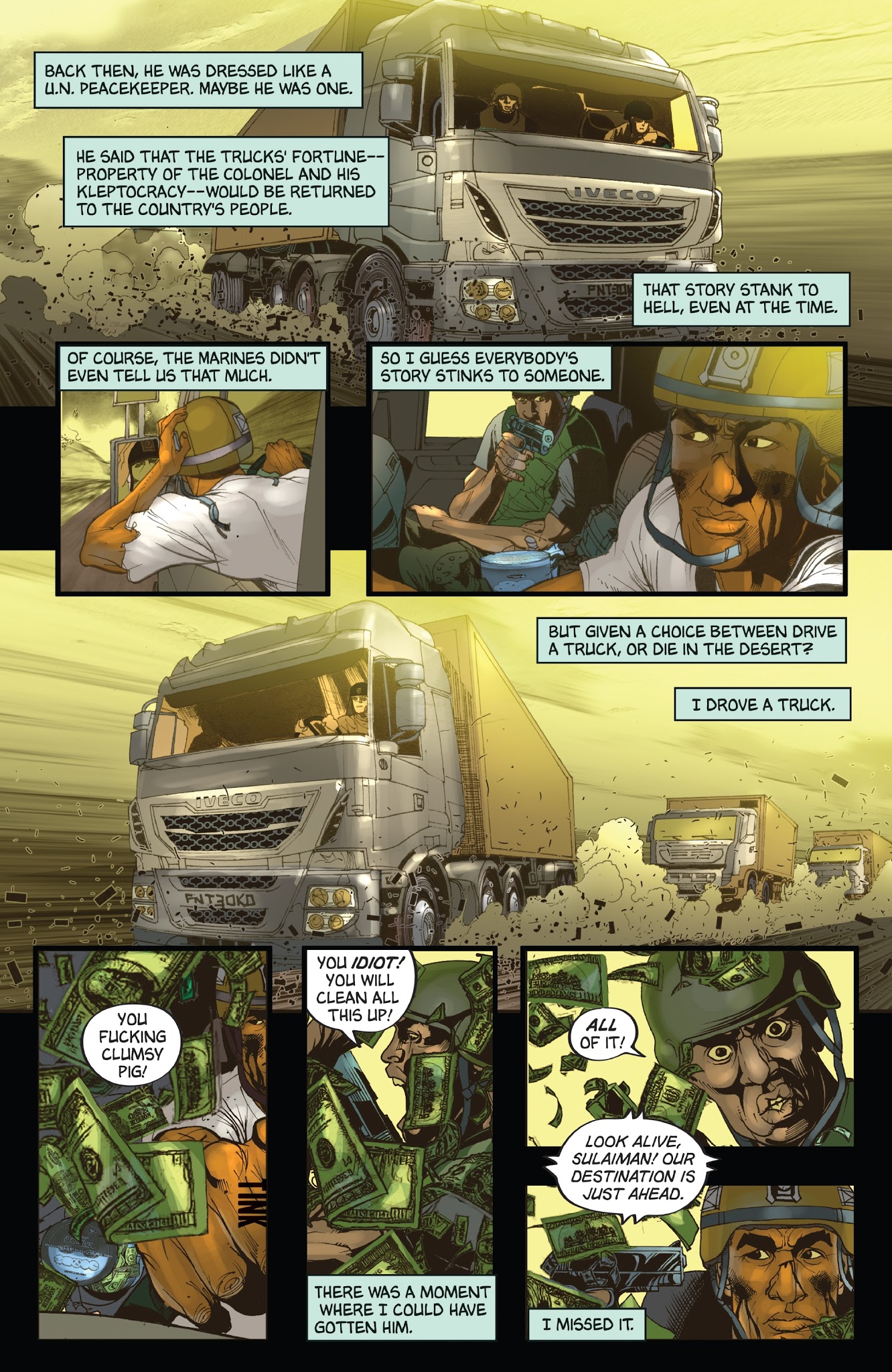 Read online Bankshot comic -  Issue #1 - 22