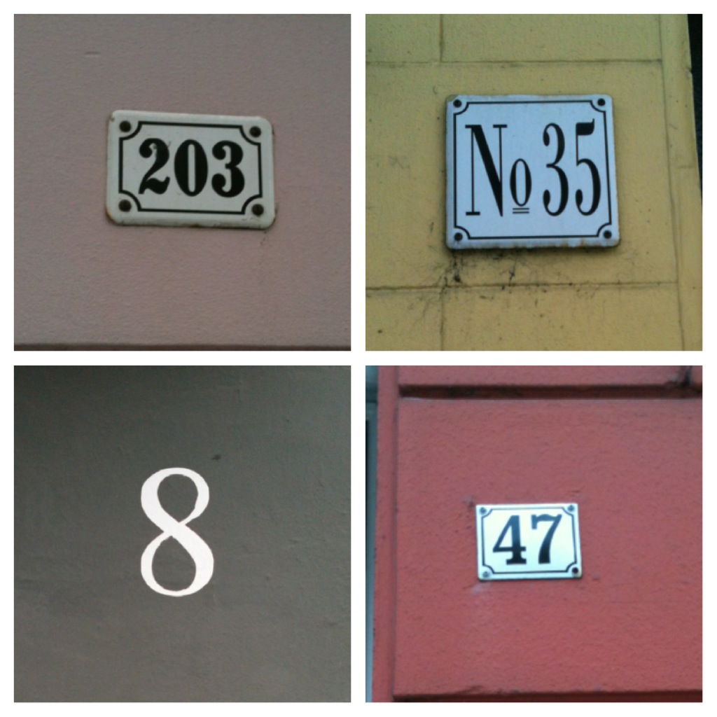 Hausnummer mit Stil - Urban Interior Blog