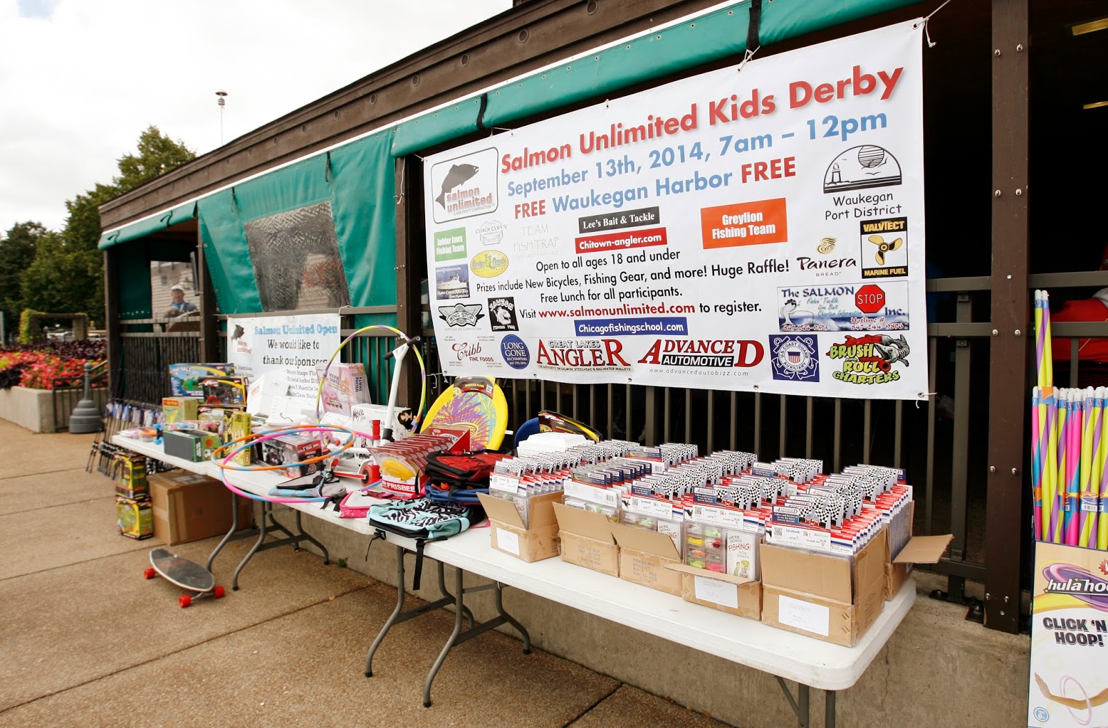 Mark Kodiak Ukena Salmon Unlimited Kids Fishing Derby