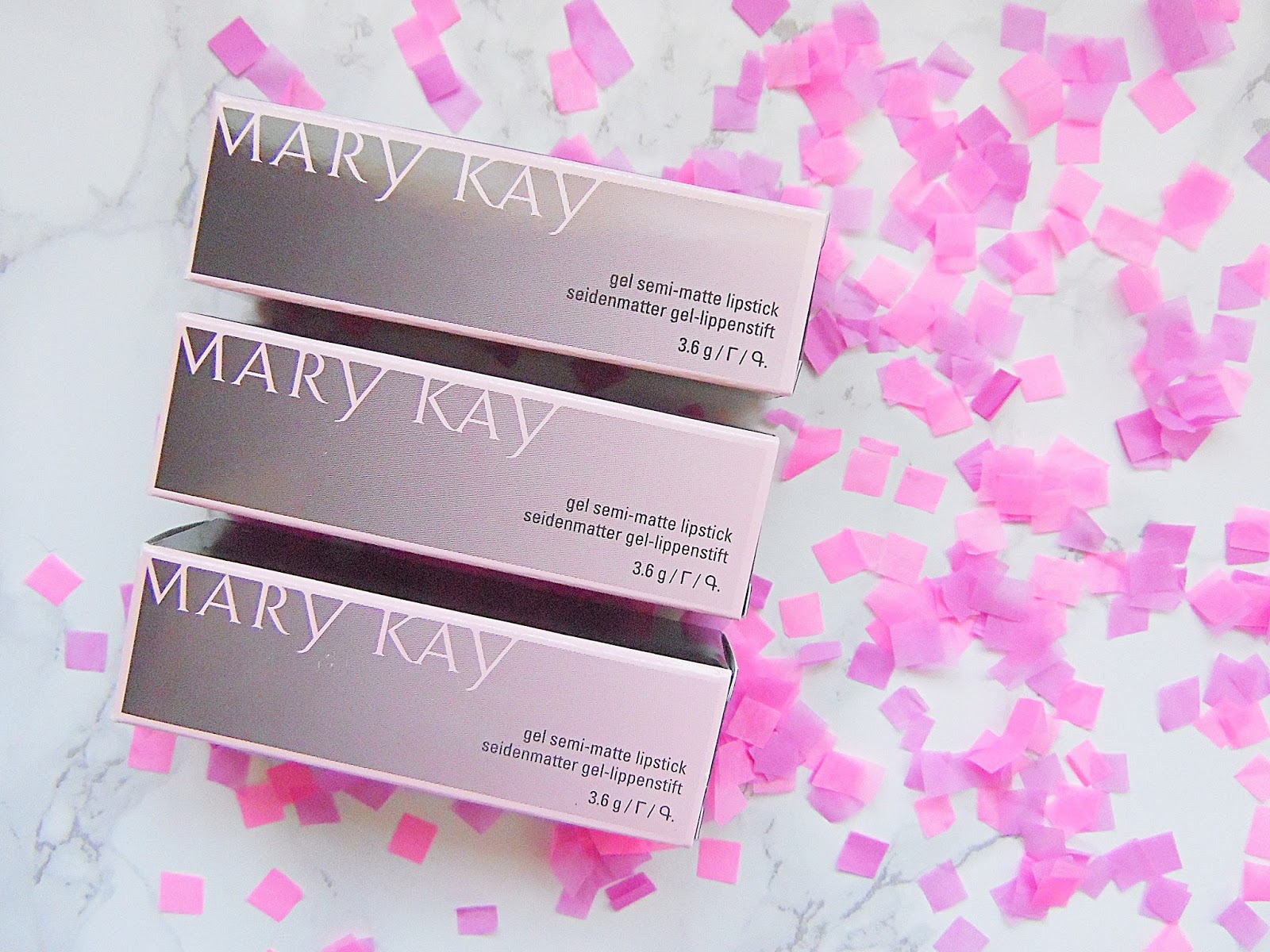 Mary Kay Gel Semi-Matte Lipsticks 