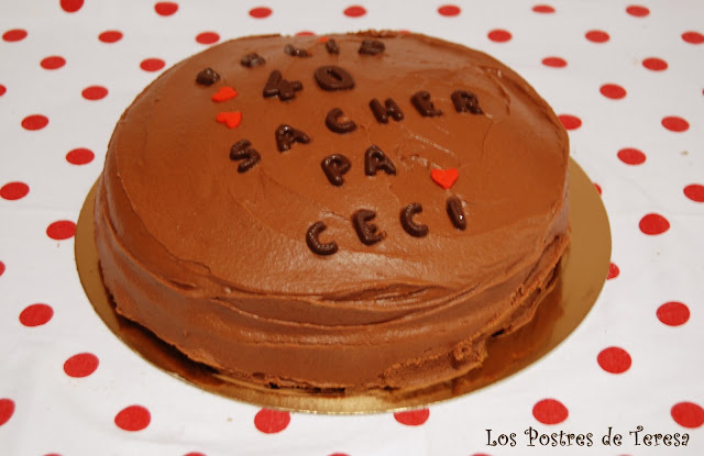  Un clásico para Roberto: Tarta Sacher 