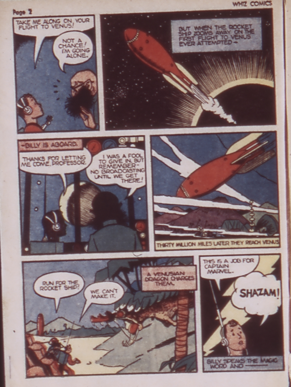 Read online WHIZ Comics comic -  Issue #3-April 1940 - 4