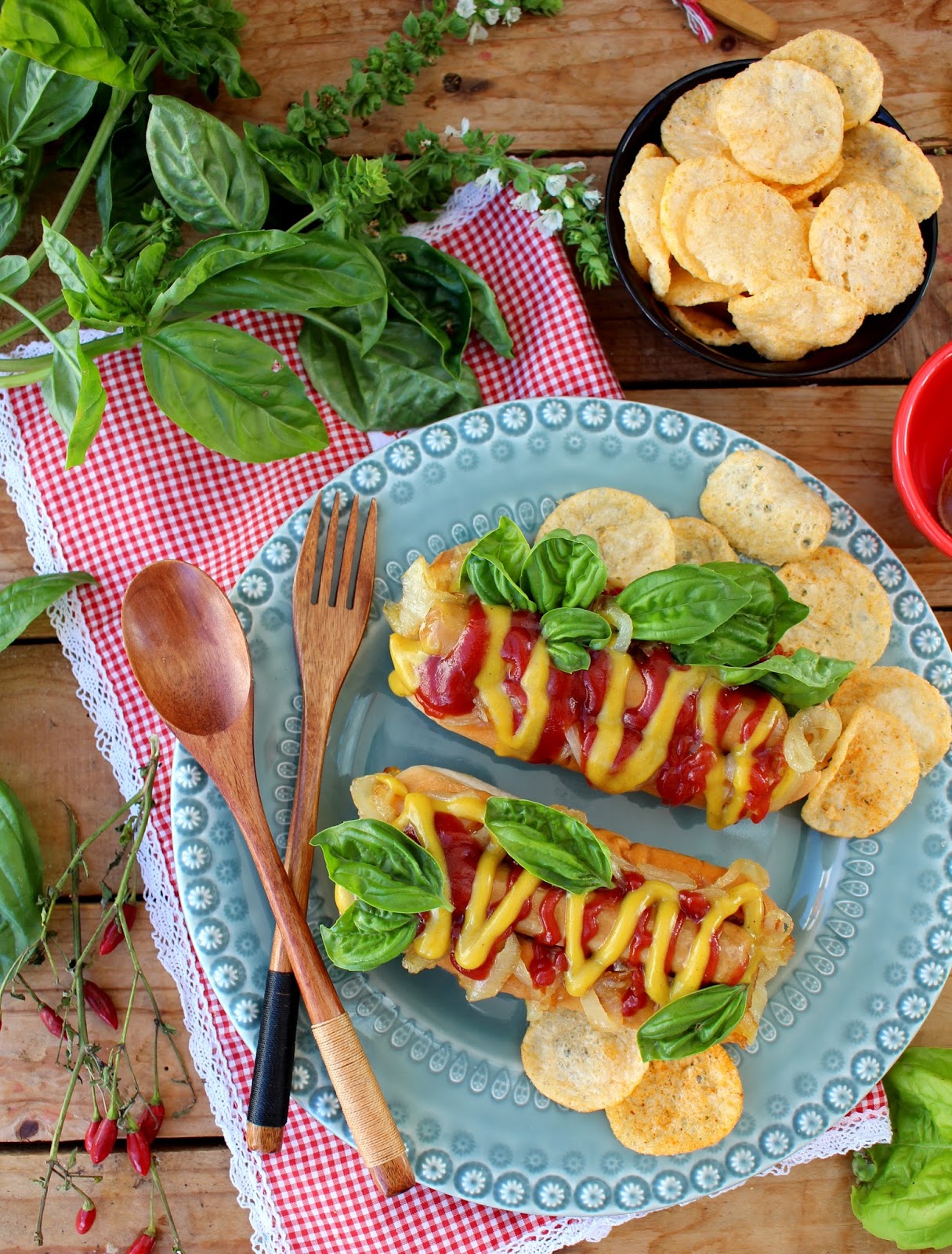 Nárwen's Cuisine Sabores do Mundo Hot Dog de Soja com Cebola