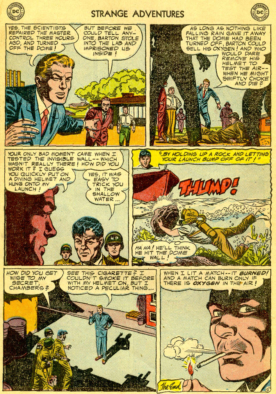 Read online Strange Adventures (1950) comic -  Issue #51 - 8