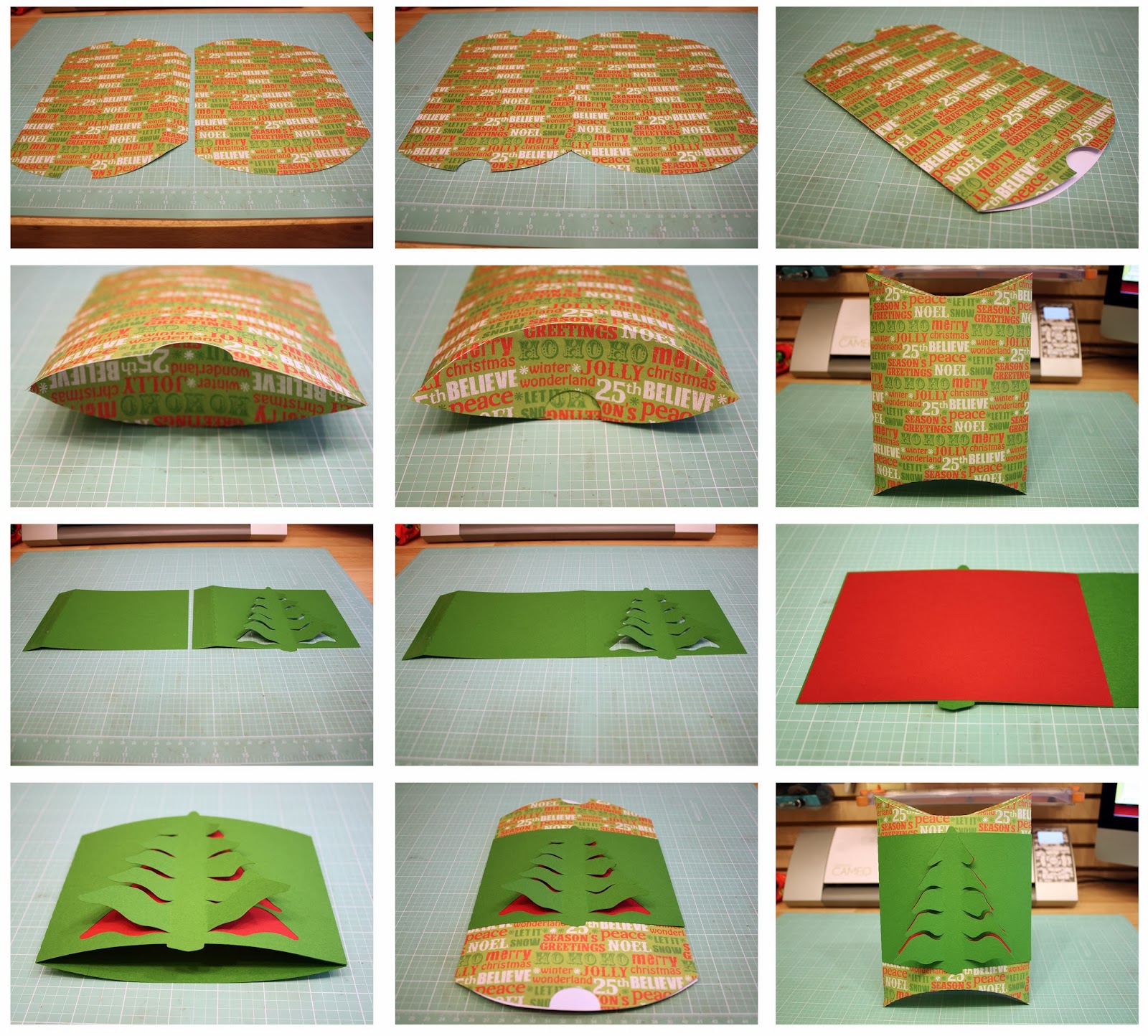 Large Pillow Boxes! Bits of Paper