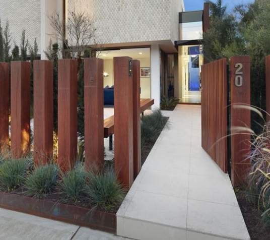 29+Pagar Rumah Minimalis Batu Alam 2019 Rumah Minimalis