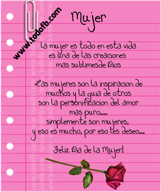 Dia De La Mujer Poemas Para Todas Las Mujeres Del Mundo Por Su Dia 