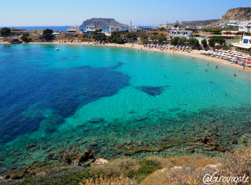 Lefkos spiaggia Karpathos