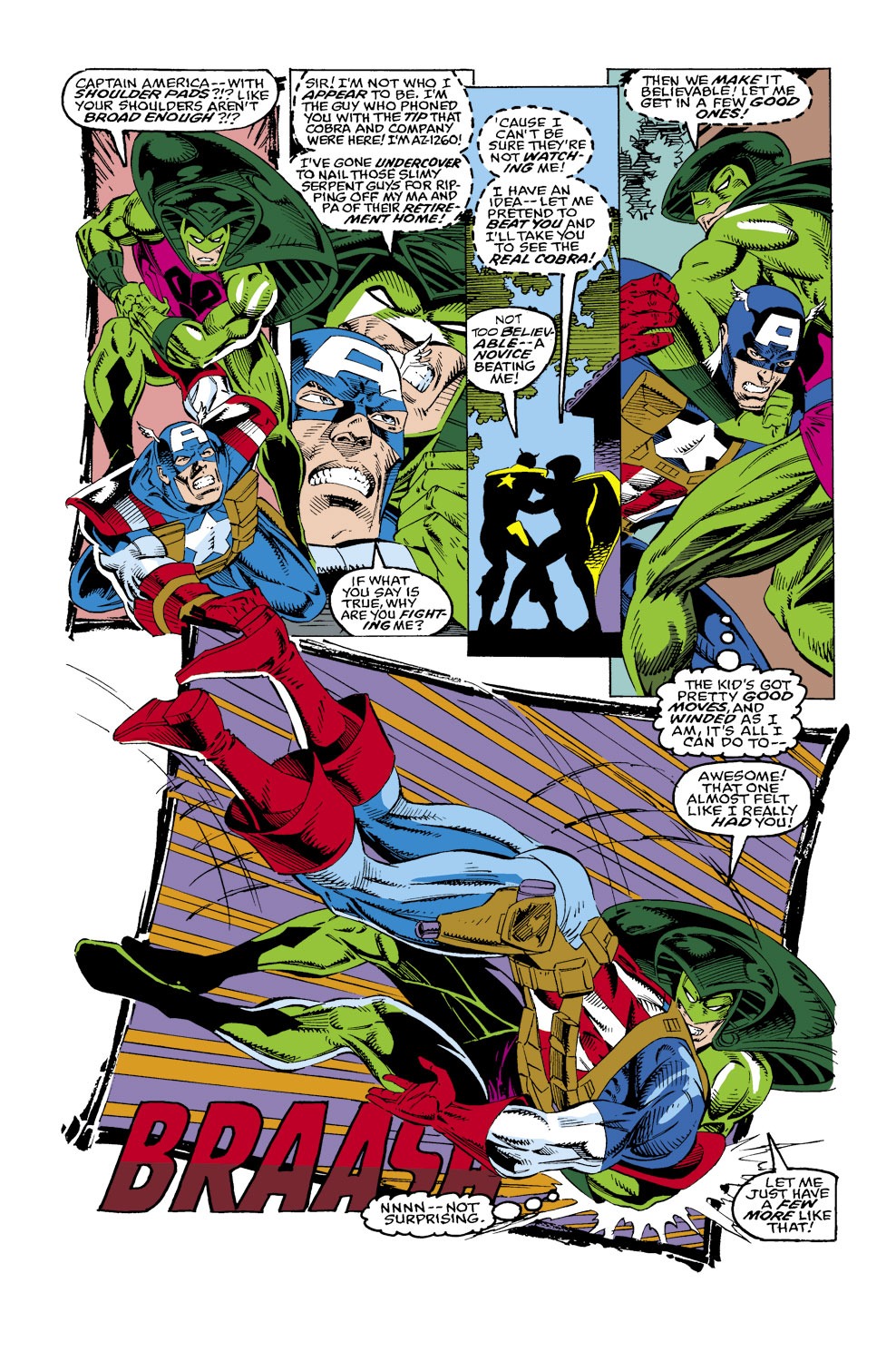 Read online Captain America (1968) comic -  Issue #435 - 12