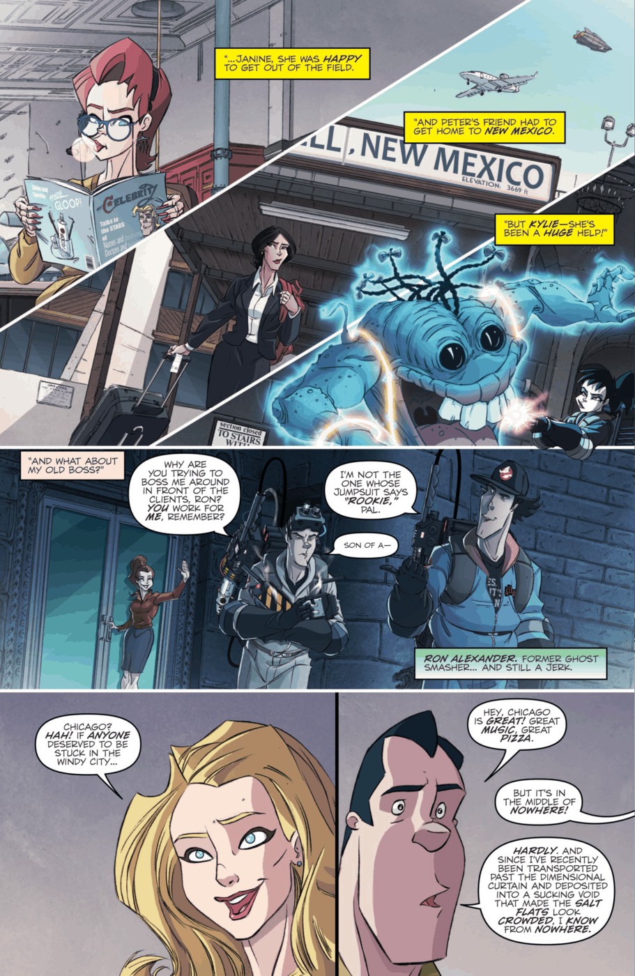 Read online Ghostbusters (2013) comic -  Issue #5 - 4