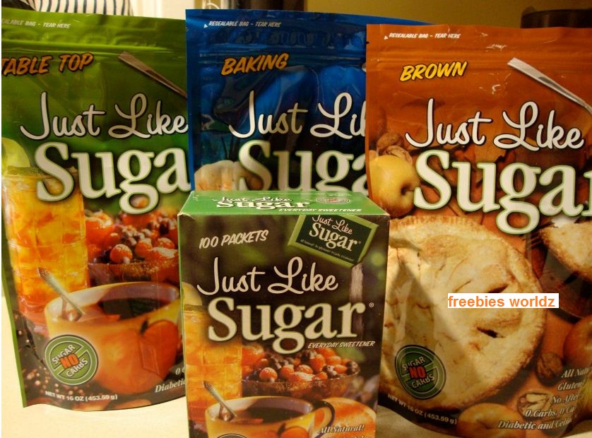 Freebies Worldz Get a Free Sample of Just Like Sugar(Worldwide)